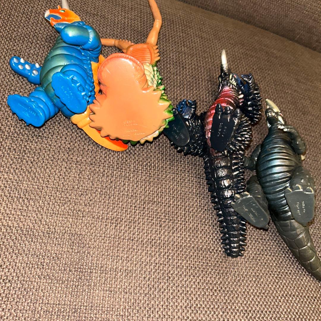 (1022) 当時物 ウルトラマン 怪獣 フィギュア ソフビ まとめ売り