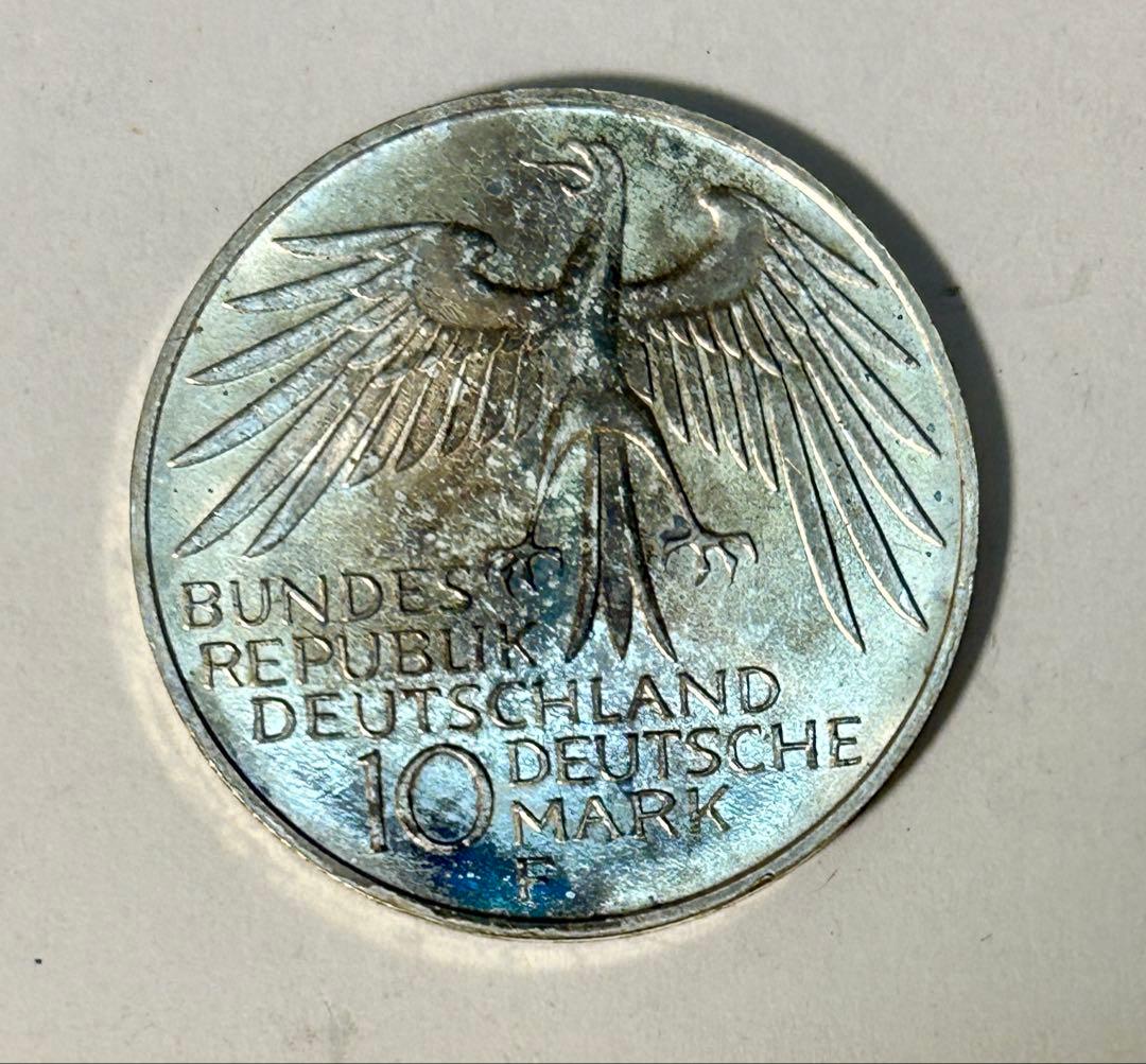 ドイツ10マルク銀貨　5種5枚セット　1972 年ミュンヘンオリンピック