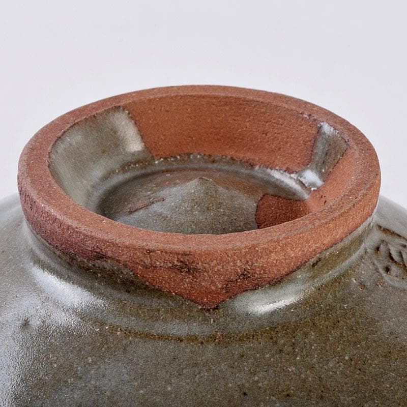 リンゴスパンキー 　京焼　玉欽作　三島手　数茶碗　十客　共箱　8535D