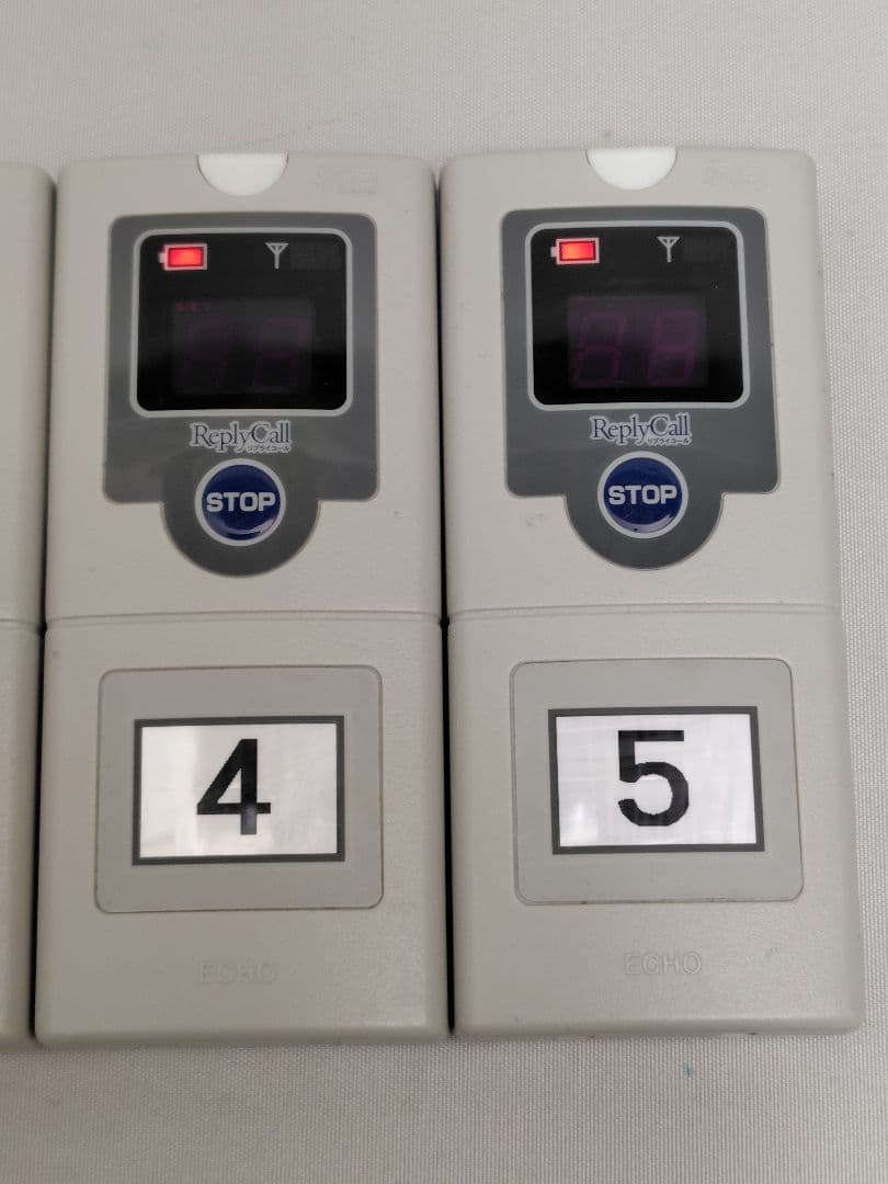 C034 【中古】リプライコール ECHO 受信機5台セット エコー総合企画