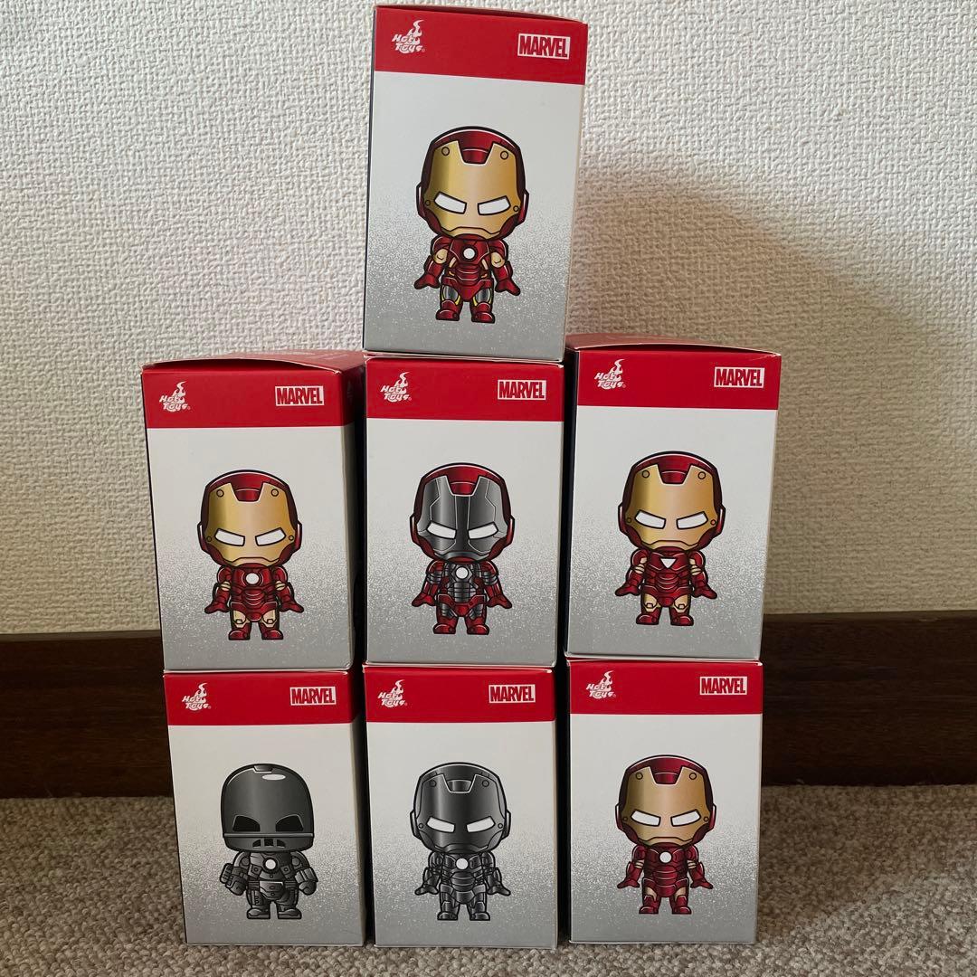 【コスビ 7体】マーベル・コレクション　アイアンマン３　#21-#27