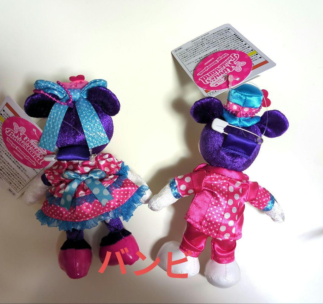 ミニーのファンダーランド　パルパルーザ　ぬいぐるみバッジ　ミッキー　ミニー