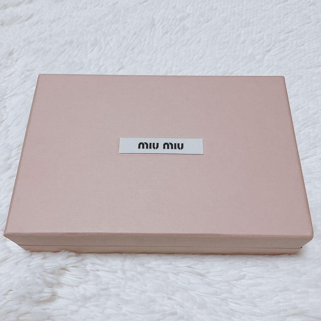 ♡美品♡MIU MIU マテラッセ 三つ折り財布 L字 ファスナー ピンク 金具