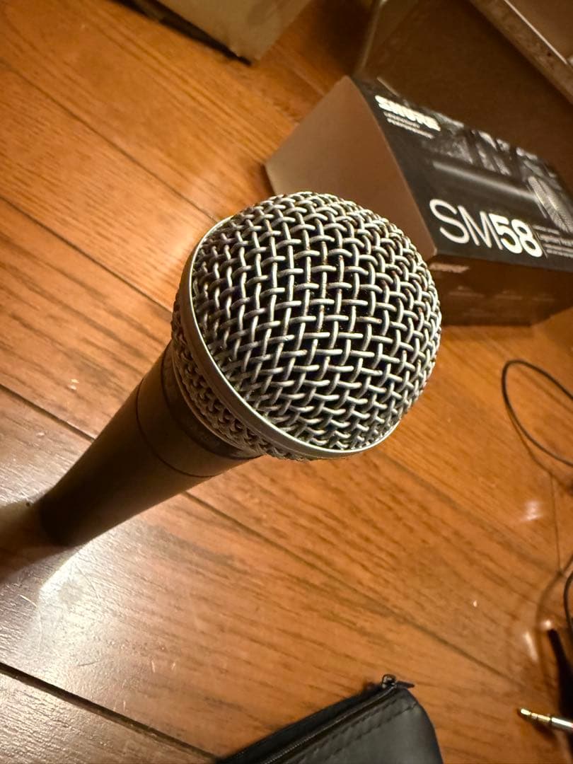 即日配信セット！SHURE SM58+GO:LIVECAST