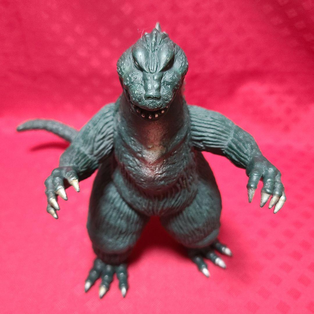 【ジャンク】 バンダイ ゴジラ1962 キンゴジ ソフビ 1983年製 日本製