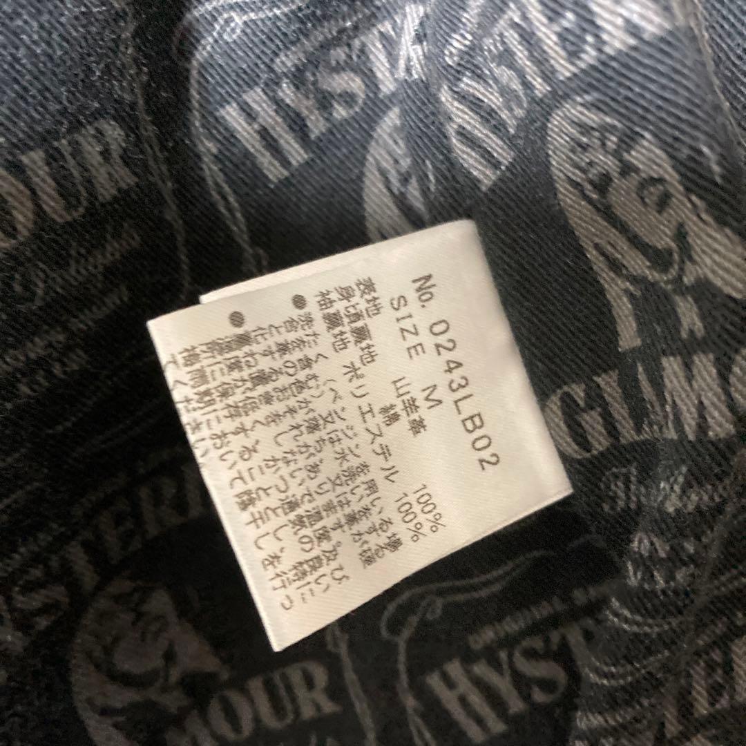 美品！定価１０万ヒステリックグラマー憧れのコーチレザー黒ジャケット逸品プレミア