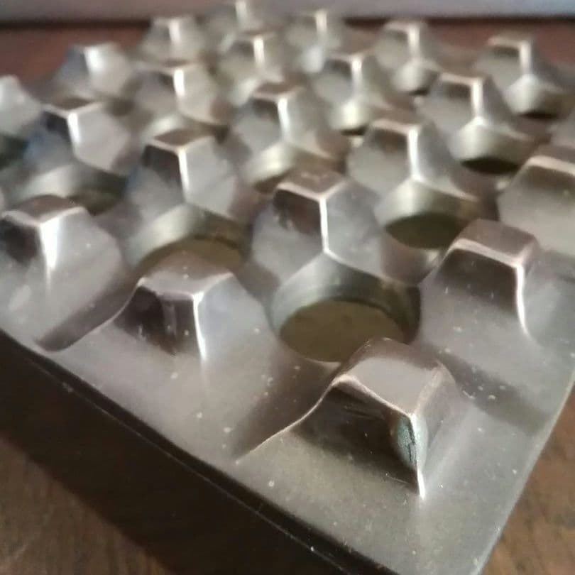 逸品　真鍮　灰皿　ミッドセンチュリー　オブジェ　スウェーデン　インダストリアル