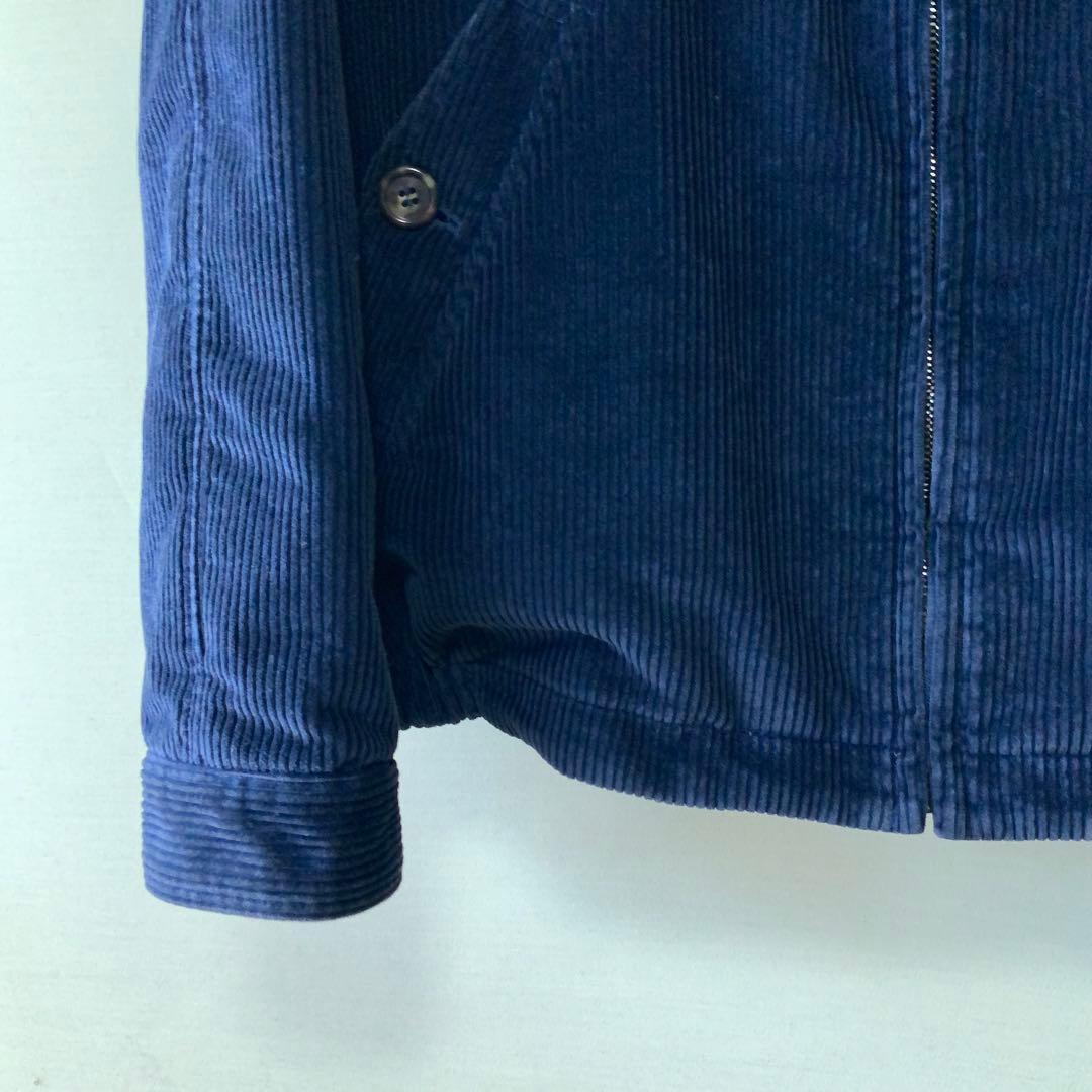 Valstar ヴァルスター ブルゾン 48 コットンカシミヤ 伊製 ネイビー