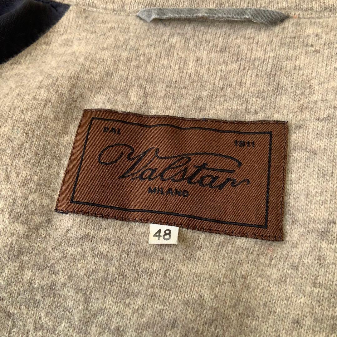 Valstar ヴァルスター ブルゾン 48 コットンカシミヤ 伊製 ネイビー