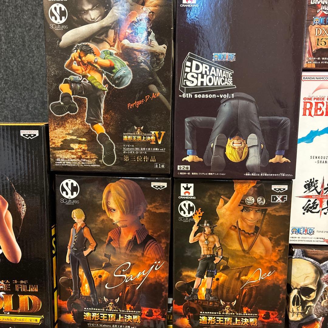 ワンピース一番くじルフィジャン&ミリタリー スタイルルフィ、ゾロフィギュア他