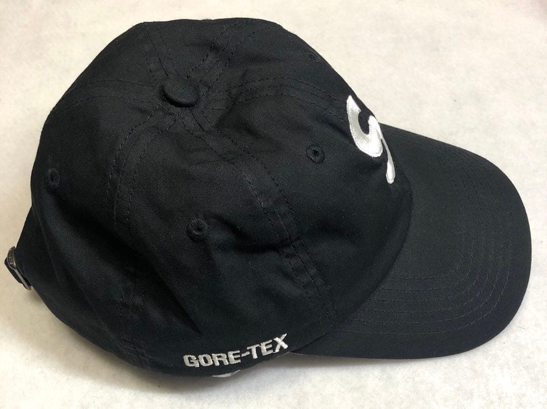 Supreme Sロゴ　GORE-TEX キャップ　ブラック