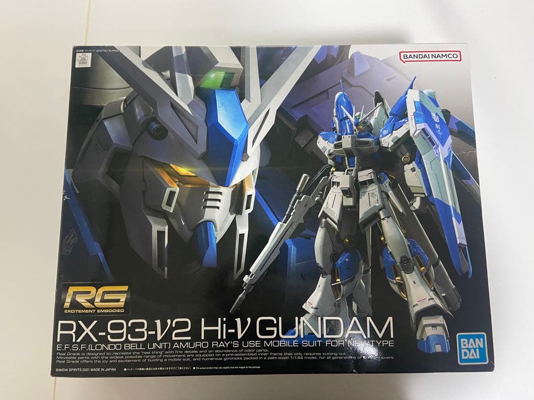 ロボット RG RX-93-V2 Hi-V Gundam 1/144