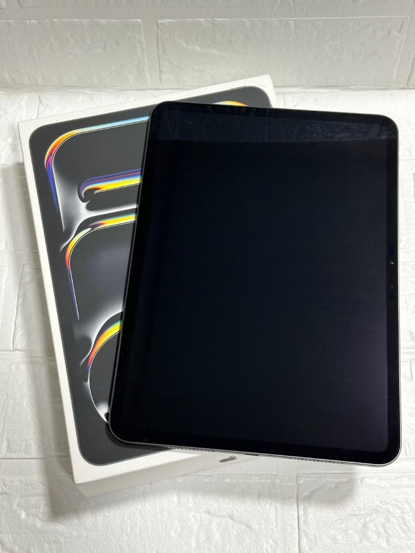 【未使用品】iPad Pro11インチ(M4) Wi-Fi 256GB 100%