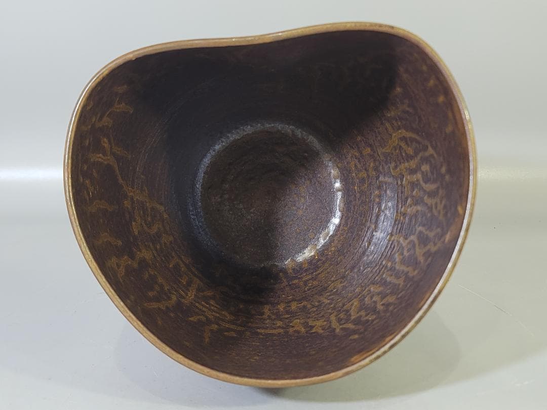 茶道具 古高取 水指 時代物 DT630