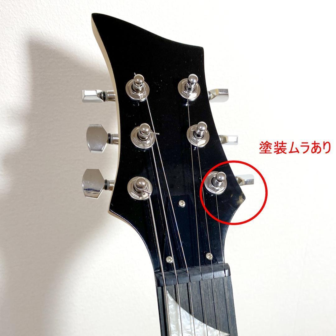 変形タイプ　エレキギター 　サーフグリーン　シンクロナイズドトレモロ