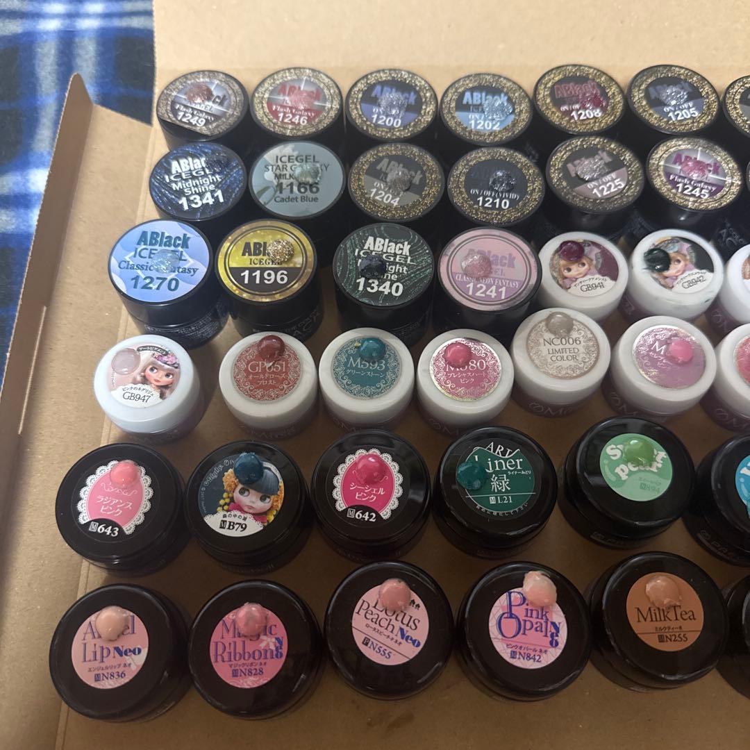 カラージェル まとめ売り アイスジェル プリムドール プリジェル合計60個