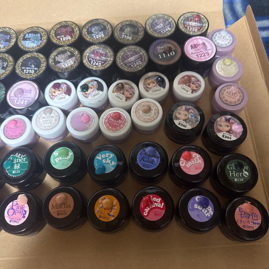 カラージェル まとめ売り アイスジェル プリムドール プリジェル合計60個