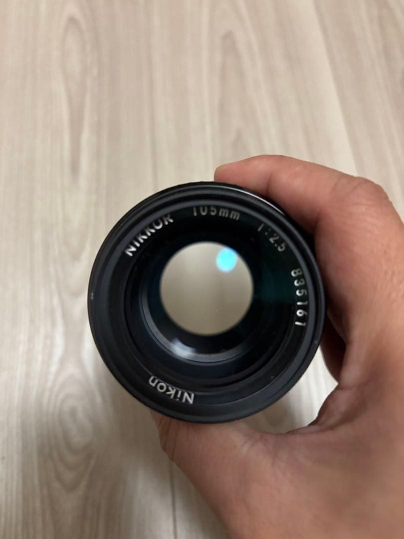 【美品】NIKON AI 105mm f/2.5 単焦点レンズ