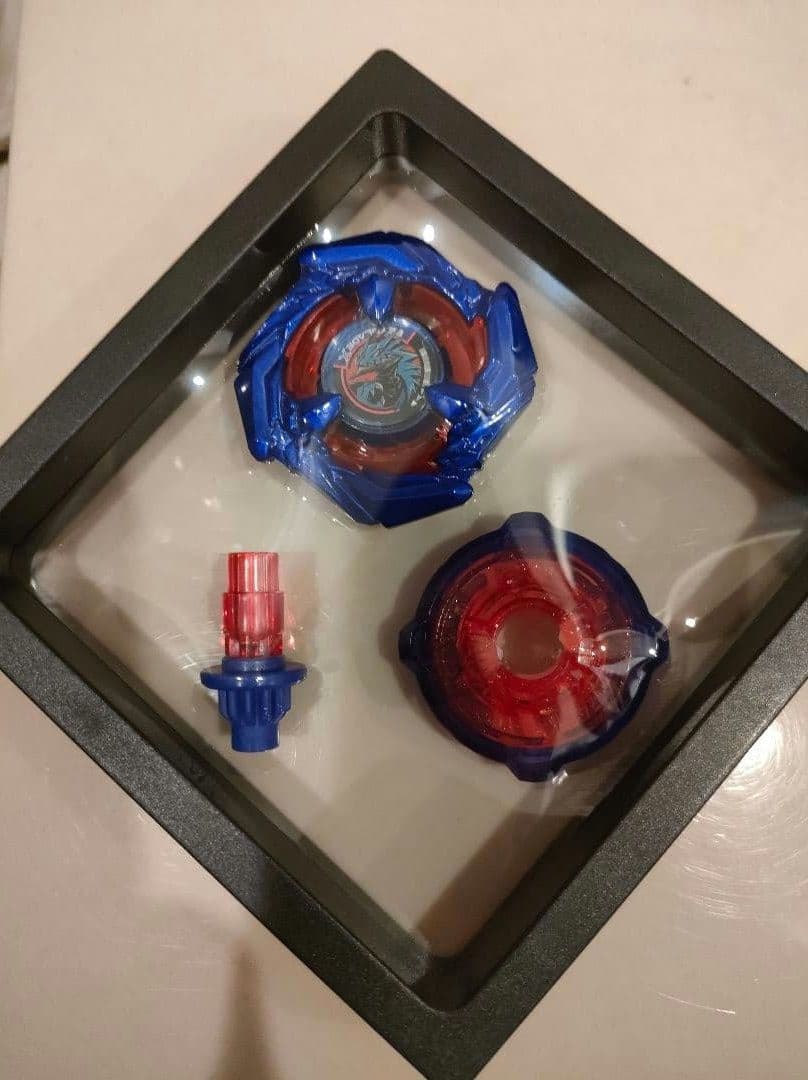BEYBLADE　ベイブレードX　コバルトドレイク4-60F　メタルコートブルー