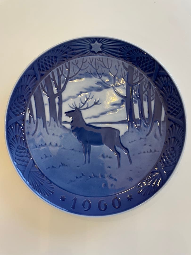 ロイヤルコペンハーゲンイヤープレート1960