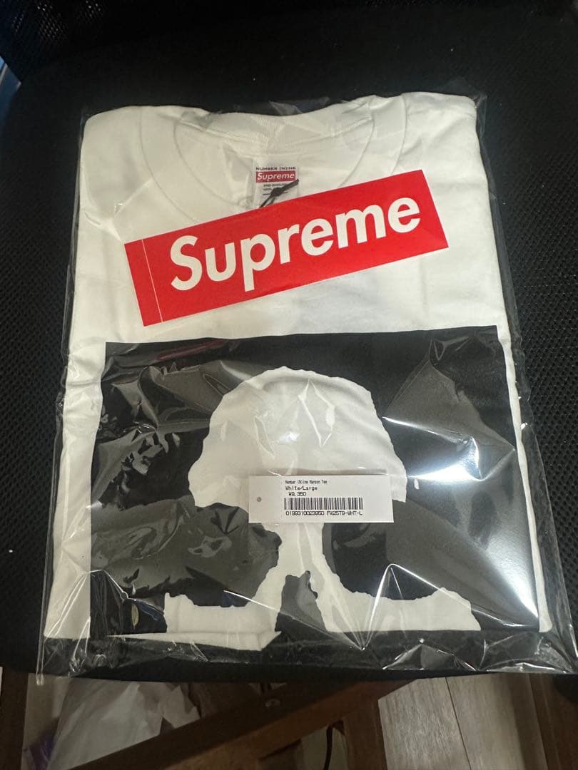新品未使用　LサイズSupreme manson tee