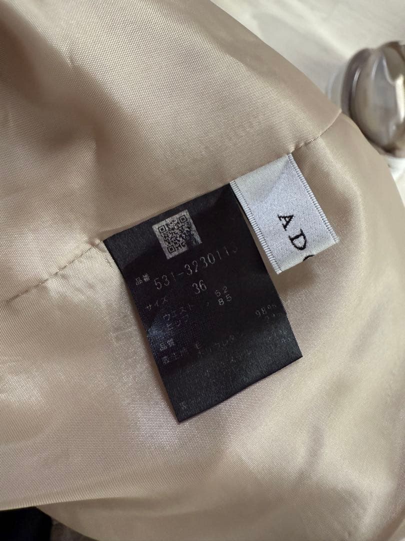 アドーア　ウールサキソニーパンツ　ウール　パンツ