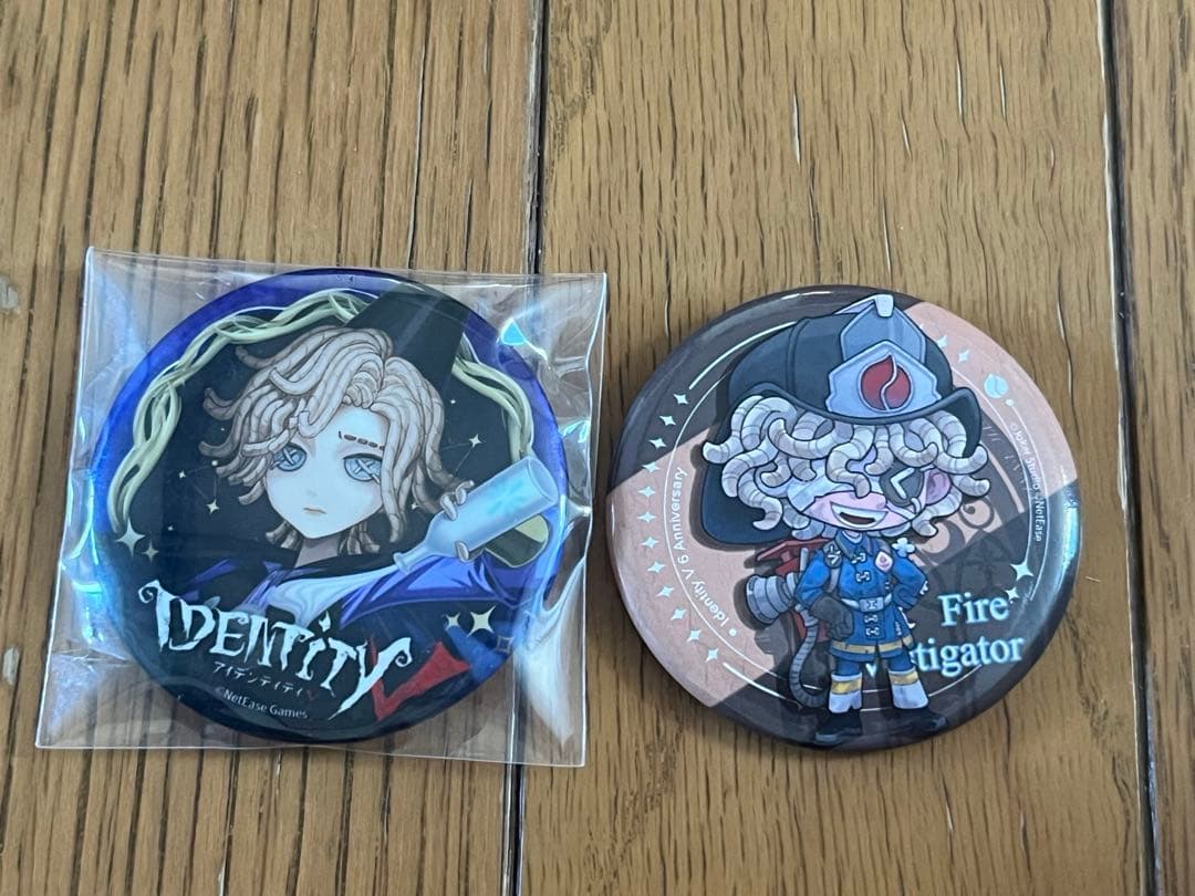 第五人格 2024夏季IJL ホテル 火災調査員 気象学者 缶バッジ