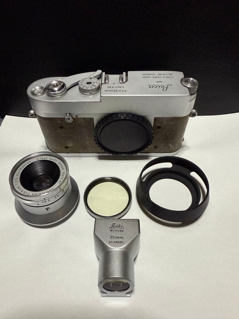 [ジャンク品] ポストライカ POST Leica レンズ ファインダーセット