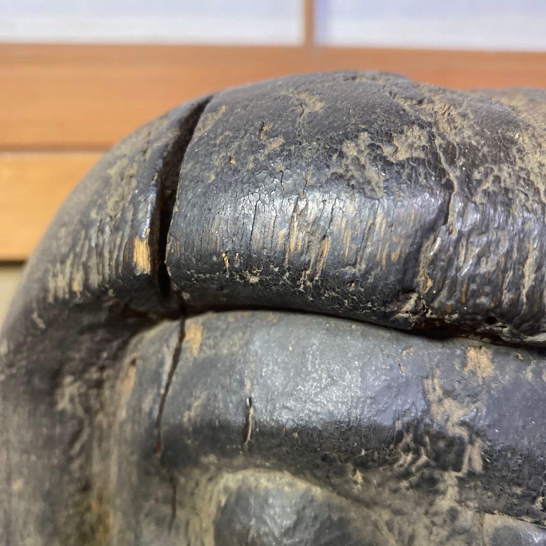 木彫　達磨の型