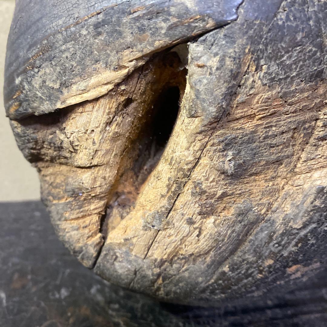 木彫　達磨の型