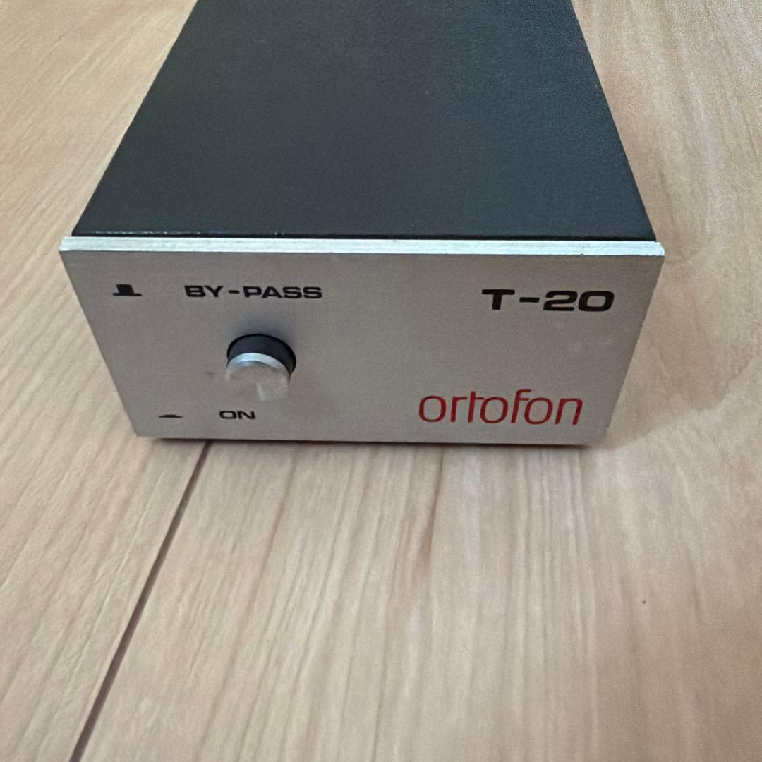 ortofon T-20 バイパス機能付きオーディオ機器