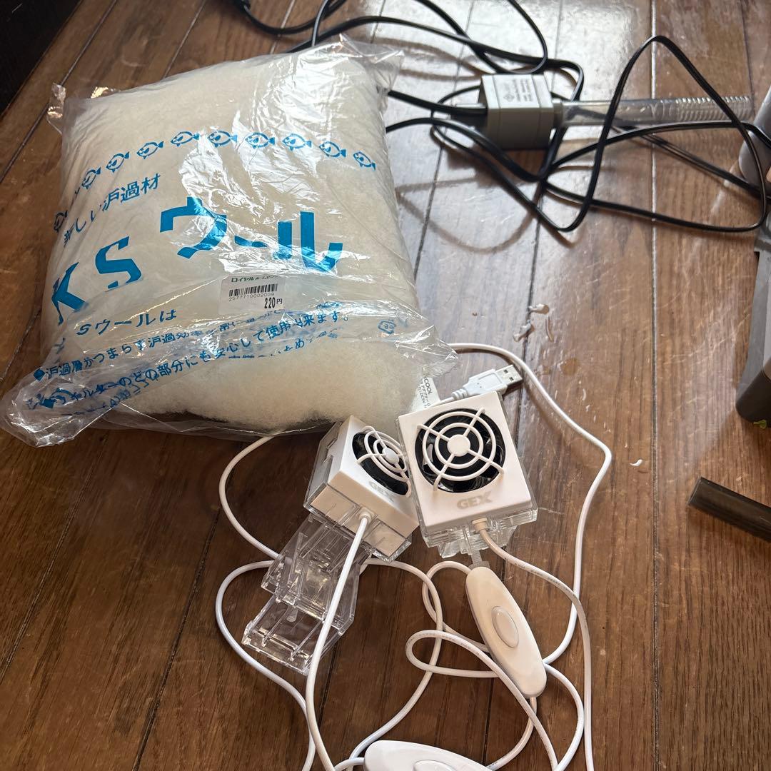 Tetra テトラクールタワー　パワーフィルター ポンプ　ホースなどまとめ売り