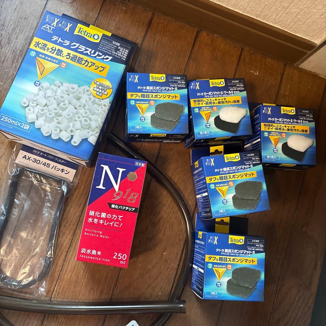 Tetra テトラクールタワー　パワーフィルター ポンプ　ホースなどまとめ売り