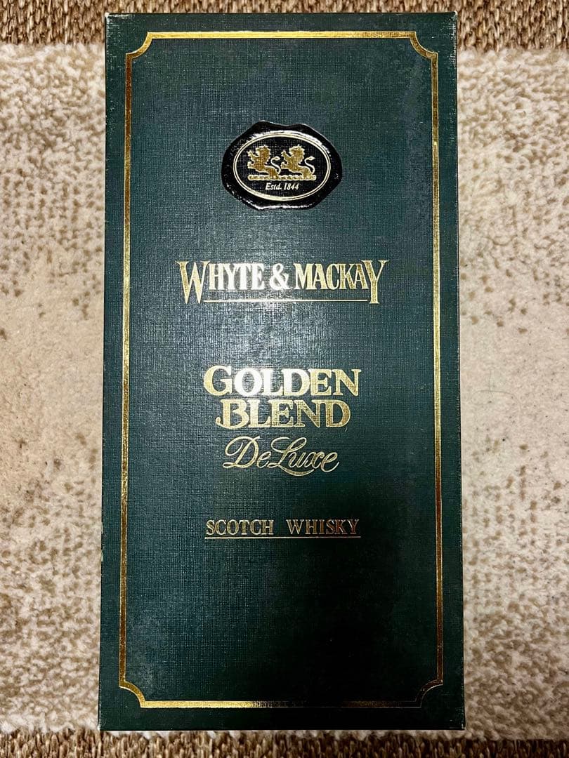 Whyte & Mackay Golden Blend（古酒、未開封、箱つき）