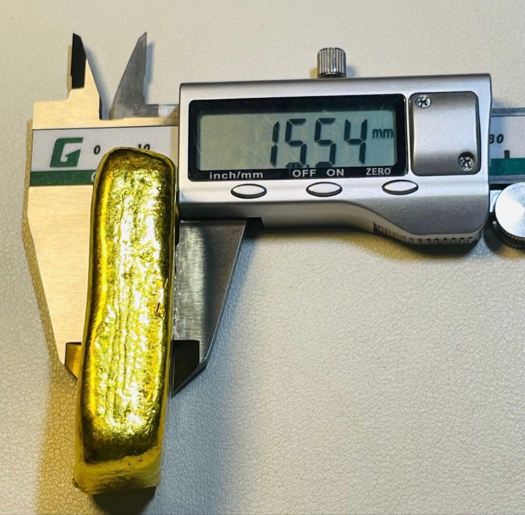 m*ー様 中国大清古銭 順治年造 上上足赤銘硬貨金 元寶金塊1錠約222.59g