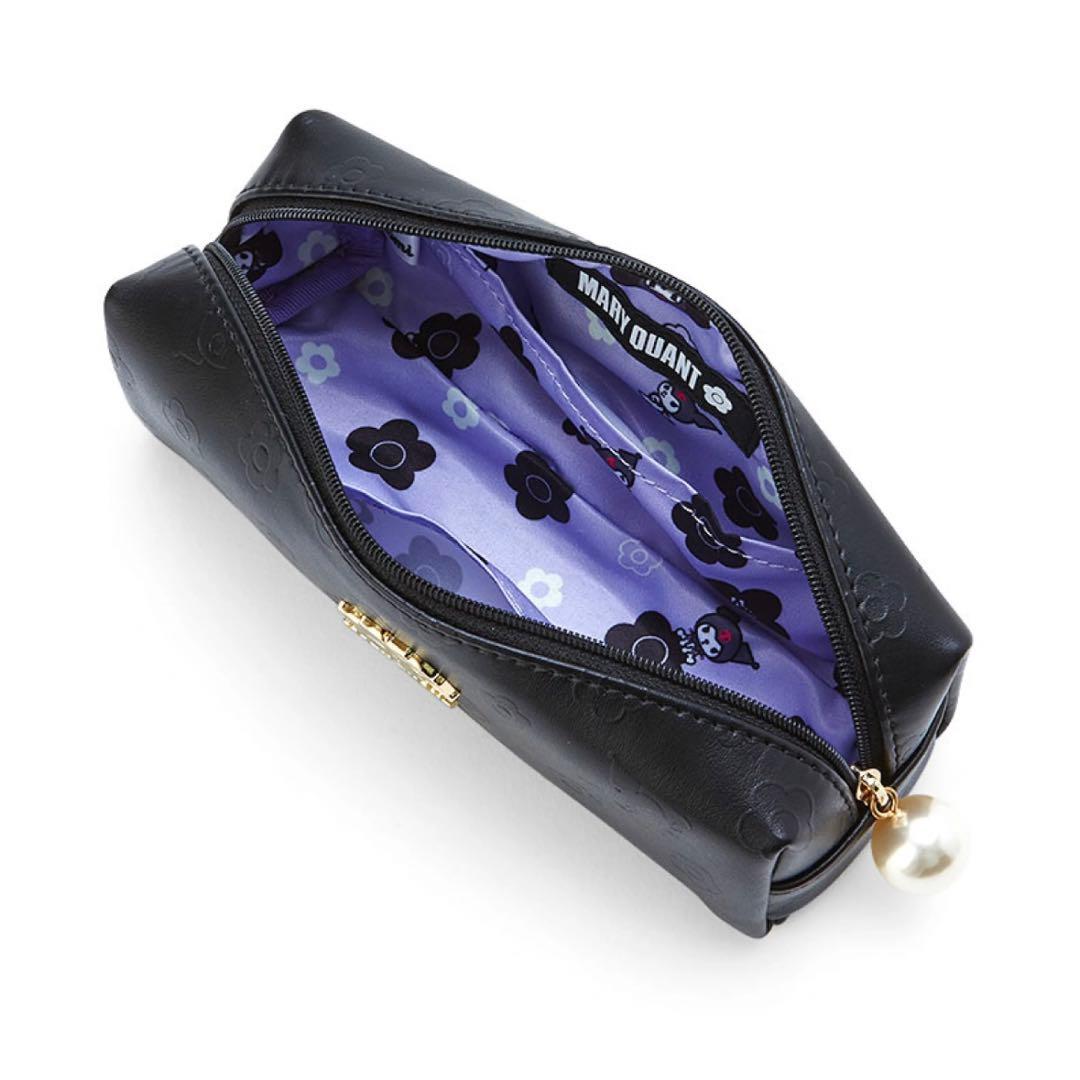 MARY QUANT♡クロミ スクエアペンケース ブラック