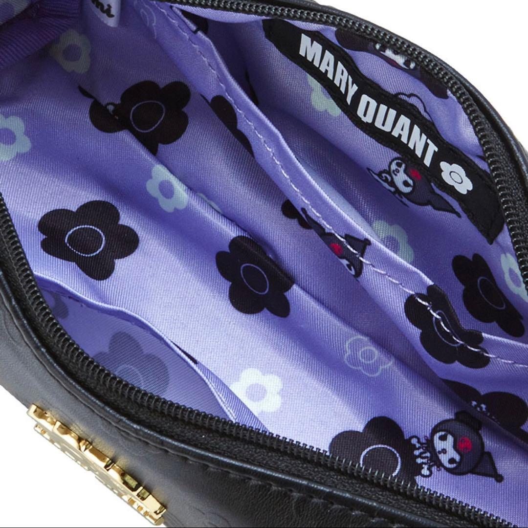 MARY QUANT♡クロミ スクエアペンケース ブラック