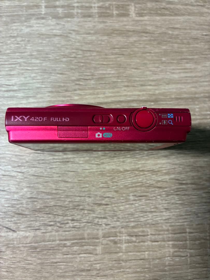 Canon IXY 420F ピンク 充電器付 動作可※再生不良