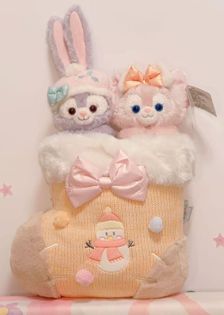 新作　上海ディズニー　冬限定リーナベル&ステラルーぬいぐるみ