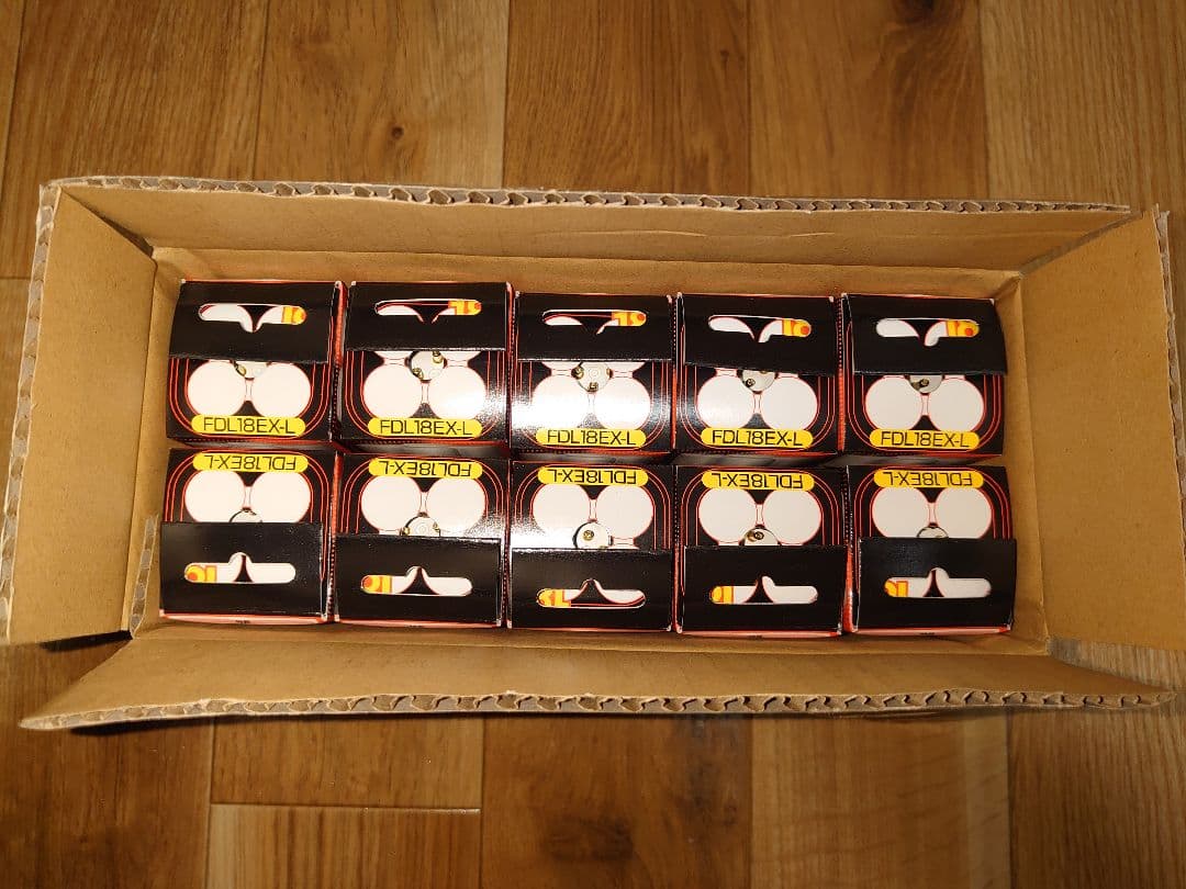 の*き様 Panasonic FDL18EX-L ツイン蛍光灯 10本入り