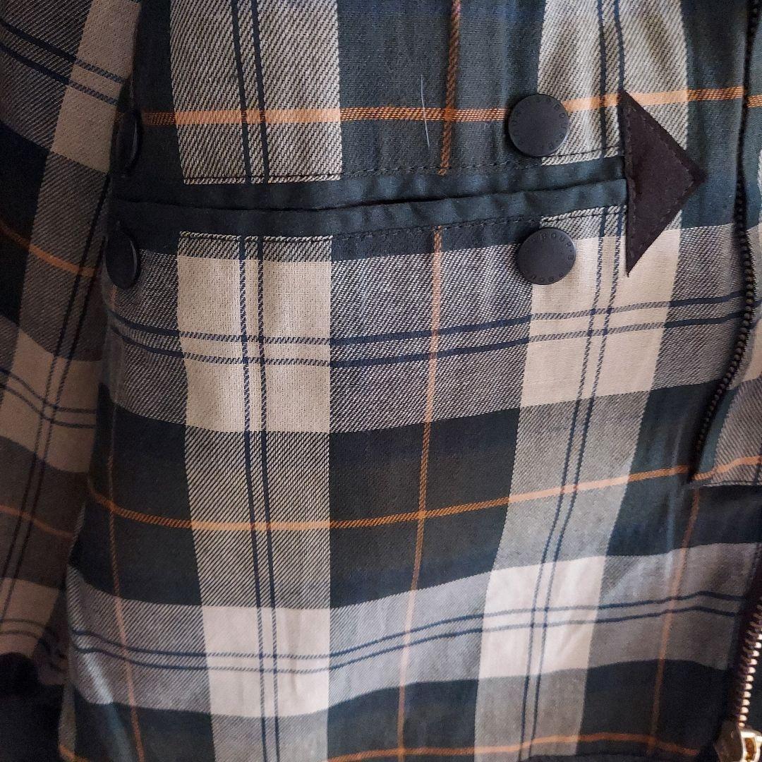【Barbour】バブアー ワックスコットンブルゾン L相当 オリーブ