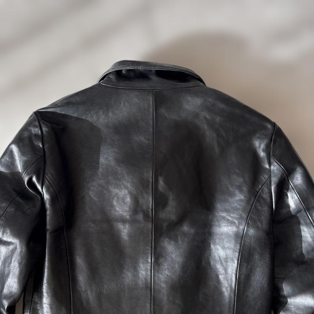 ベルS /N シングルライダースM 黒　ゴールド金具　Wジップ