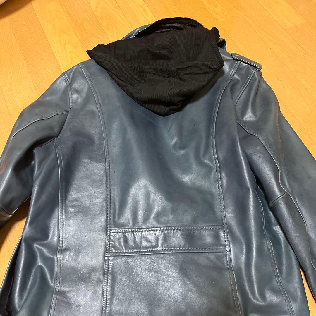 【SCHAFFEN】馬革　ブルーグレー　4サイズ