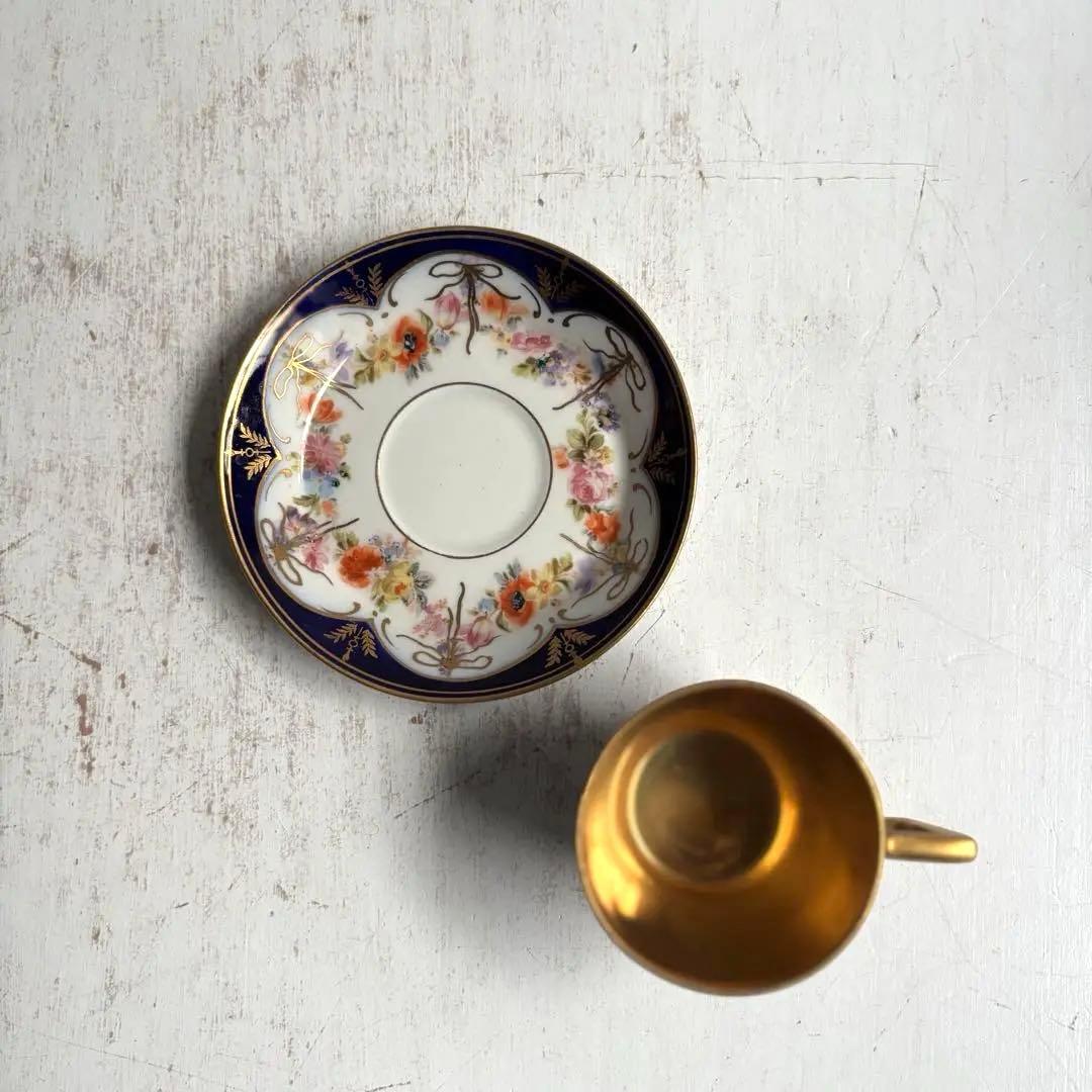 800 アンティーク DRESDEN ドレスデン ドイツ カップ&ソーサー