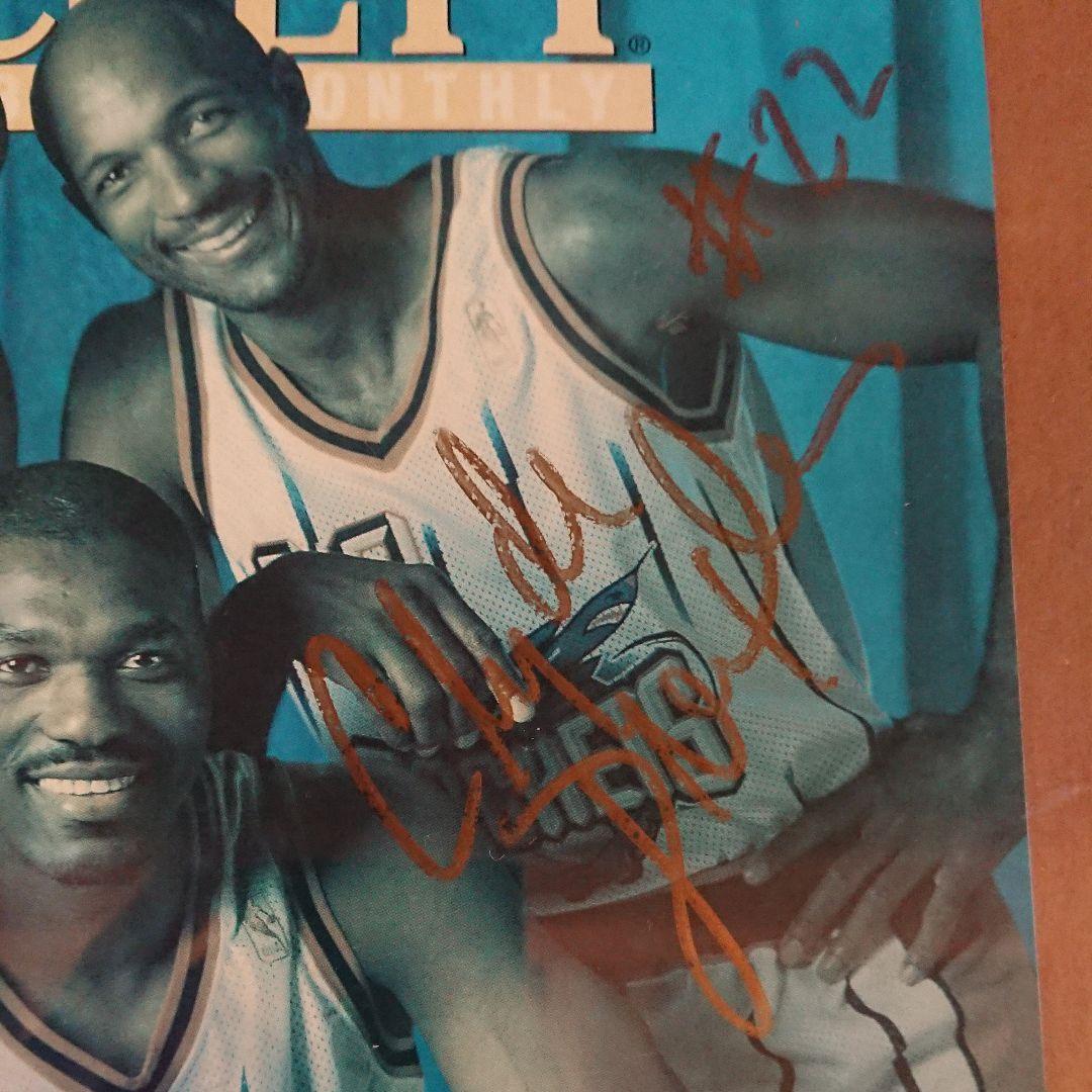 NBA クライドドレクスラーのオートグラフ(サイン)