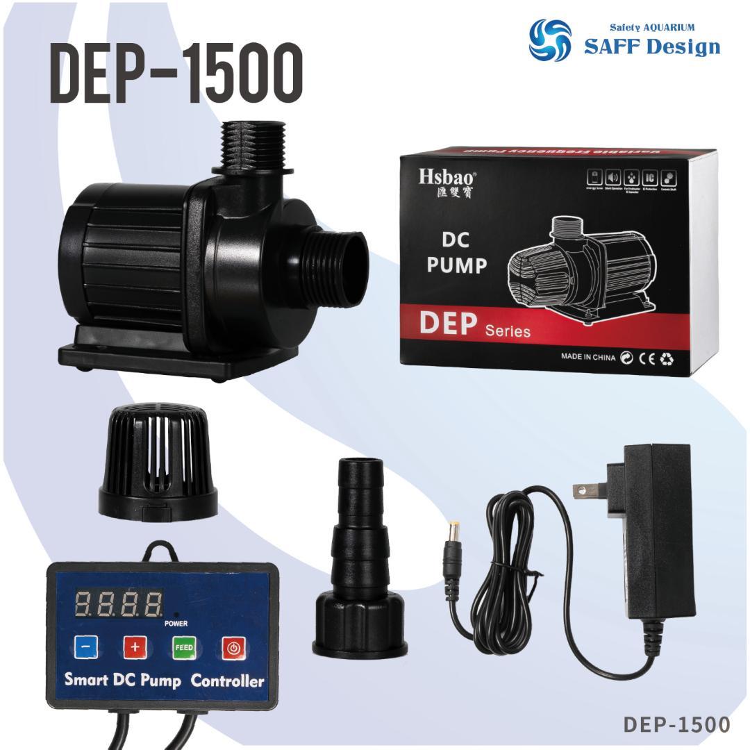１ヶ月保証：HSBAO社製 DEP-1200 1500L/H　DC水中ポンプ