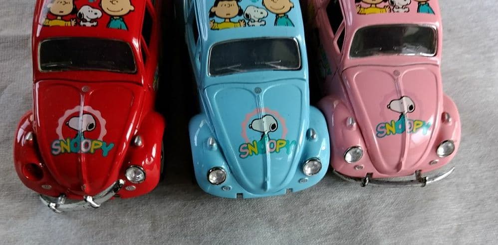 スヌーピー フォルクスワーゲン ミニカー 車