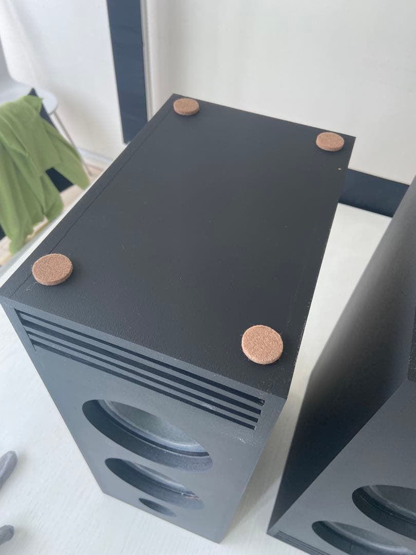 自作フルレンジ2発バックロードホーンスピーカー