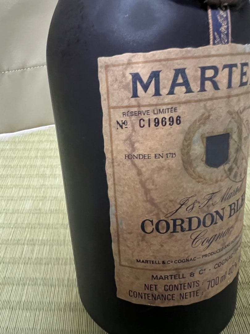 ★未開栓★希少 MARTELL コルドンブルー 旧グリーンボトル 700ml古酒