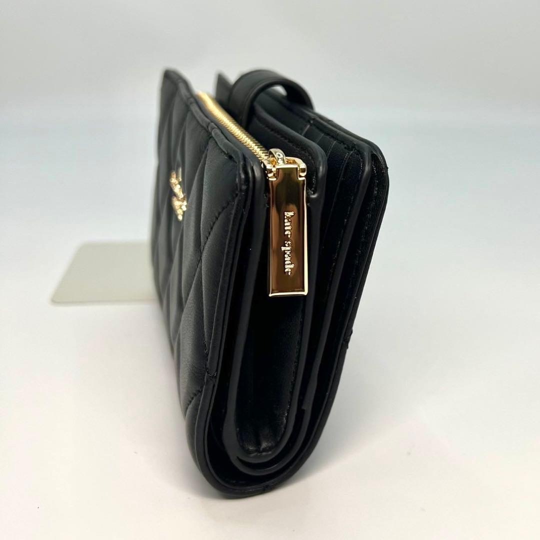 ☆新品☆kate spade ブラック 二つ折り財布